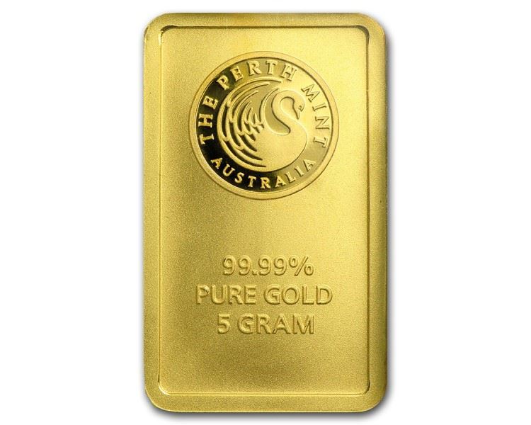 Brisbane Bullion | Perth Mint 5g Gold Minted Bar | Brisbane Bullion ...